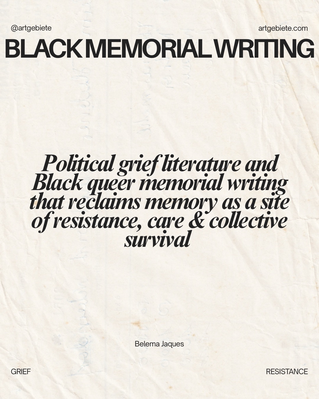 2026 07 26 blackmemorialwriting header
